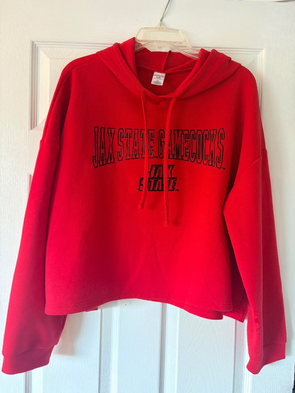 Jax State red hoodie